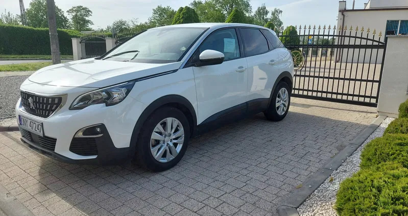 peugeot Peugeot 3008 cena 69900 przebieg: 189000, rok produkcji 2017 z Nysa